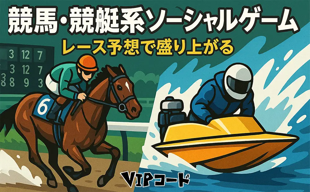 競馬・競艇系ソーシャルゲーム