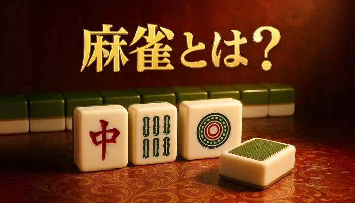ゲームの種類 麻雀とは