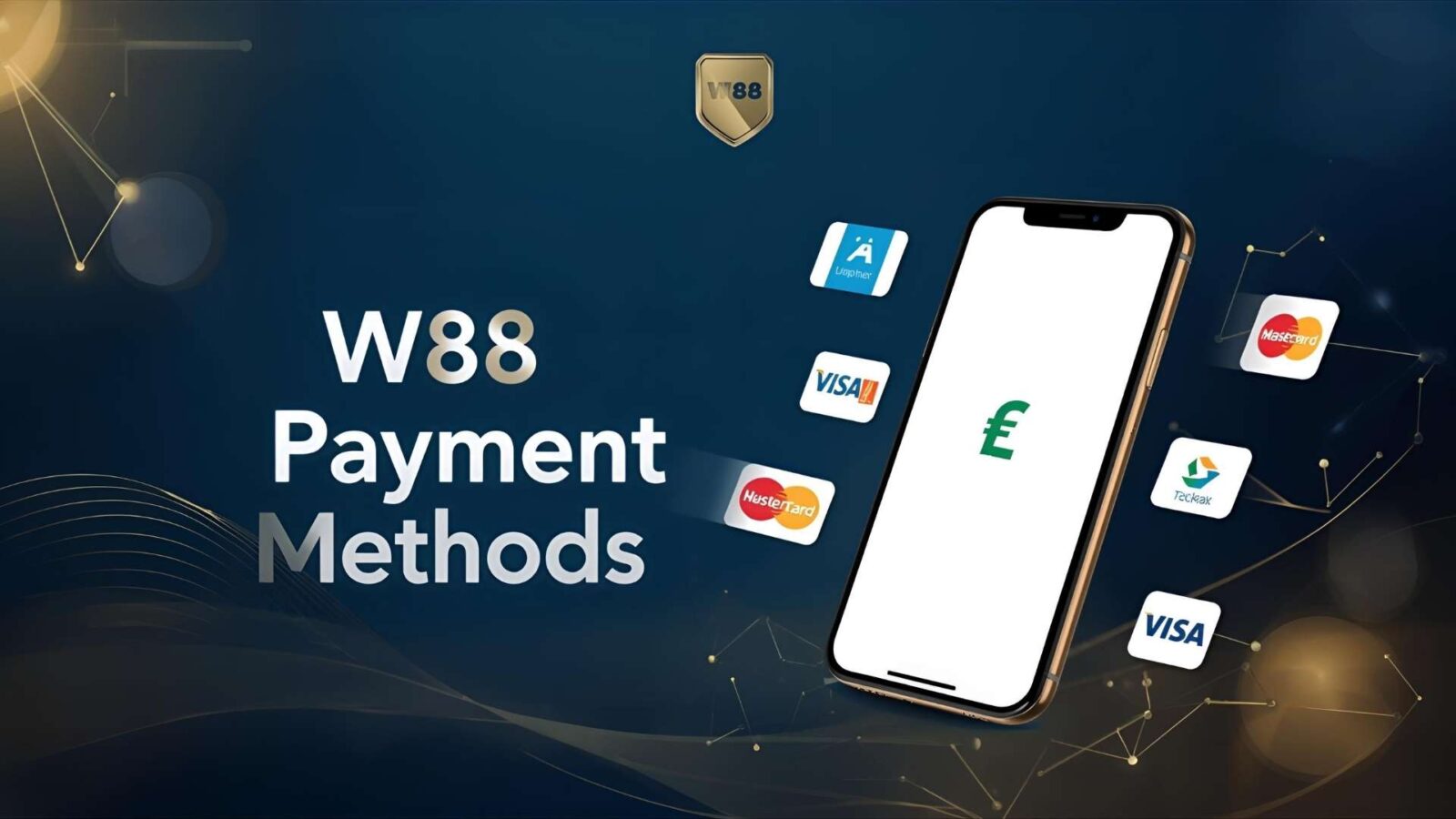 Phương thức thanh toán W88: ngân hàng Việt Nam, Internet Banking, thẻ quốc tế
