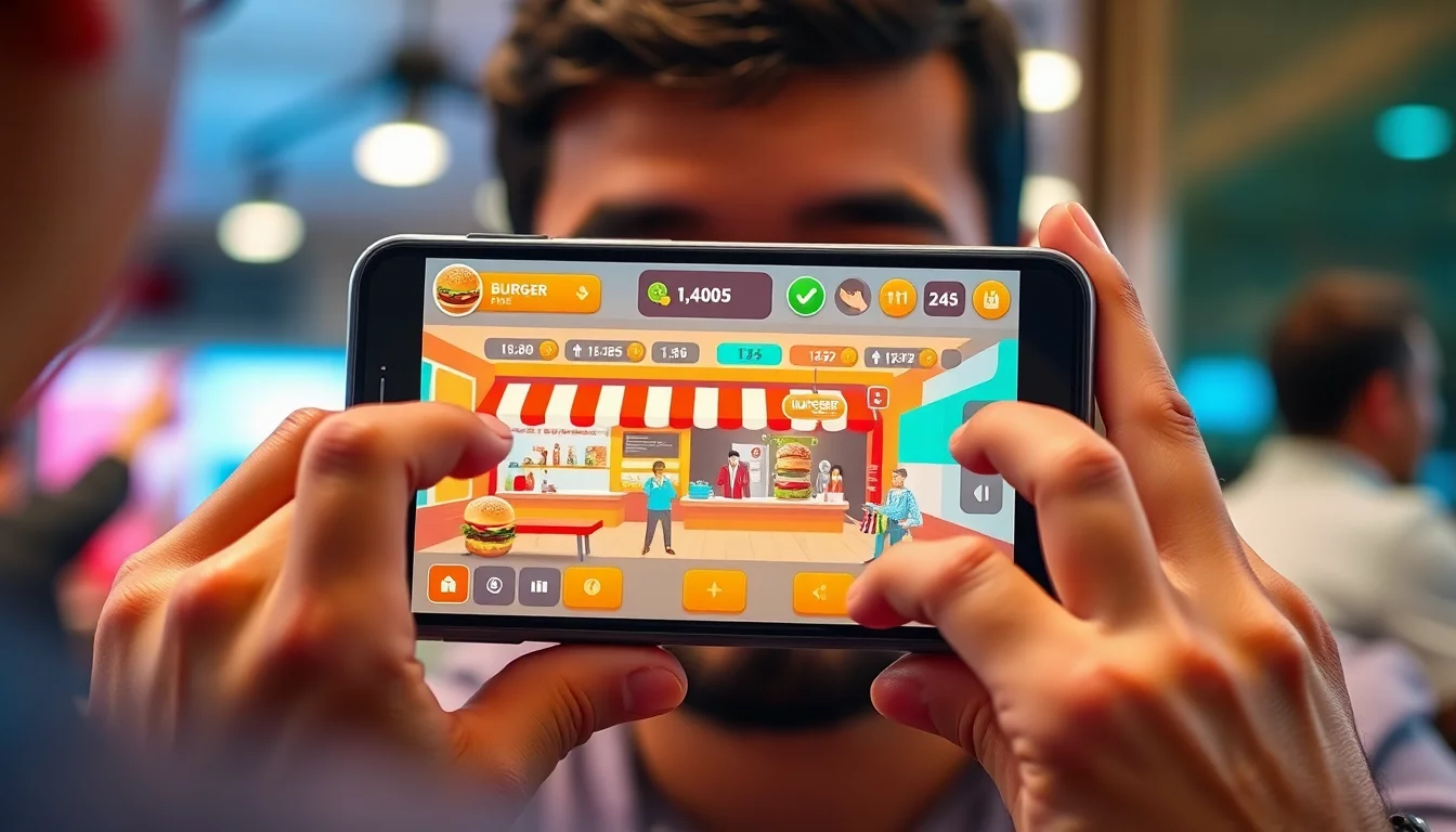 バーガー経営シミュレーションゲーム市場での位置付け