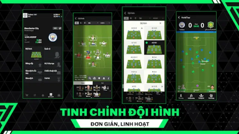 Giao diện FC Online 4 Mobile