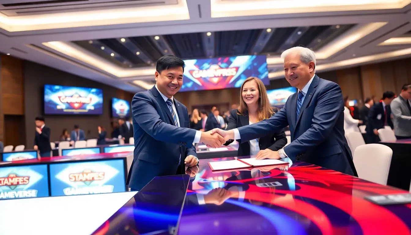 Lễ Ký Kết Hợp Tác Game Xuyên Biên Giới 5/2025