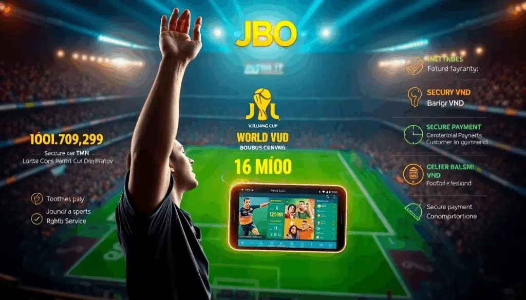 JBO Vietnam khuyến mãi World Cup 2026 hấp dẫn nhất