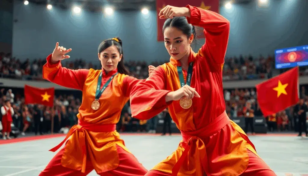 Đội tuyển Wushu Việt Nam giành 2 HCV Vô địch Thế giới 2025 rực rỡ