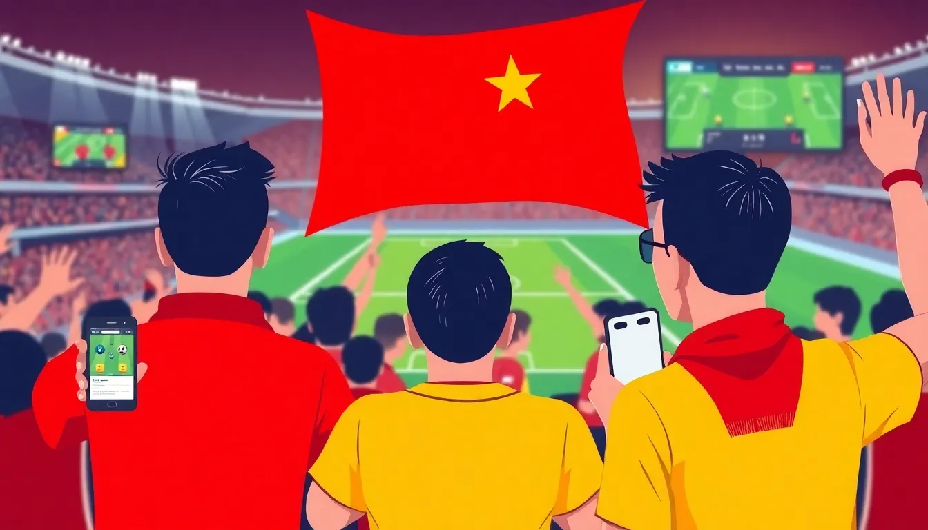 Bóng đá Việt Nam thu hút sự quan tâm song song
