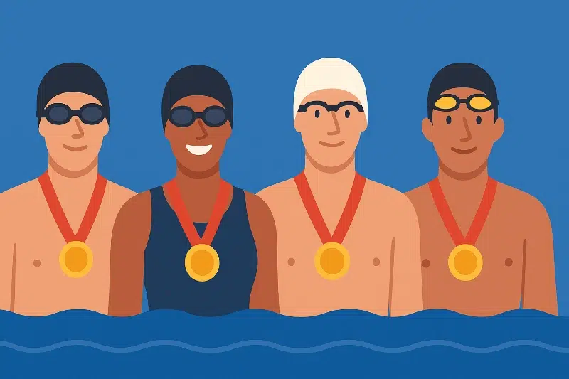 Các vận động viên bơi lội nổi tiếng thế giới