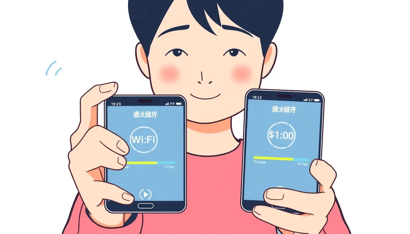 ユーザー体験向上のためのWi-Fi接続推奨と空き容量確保