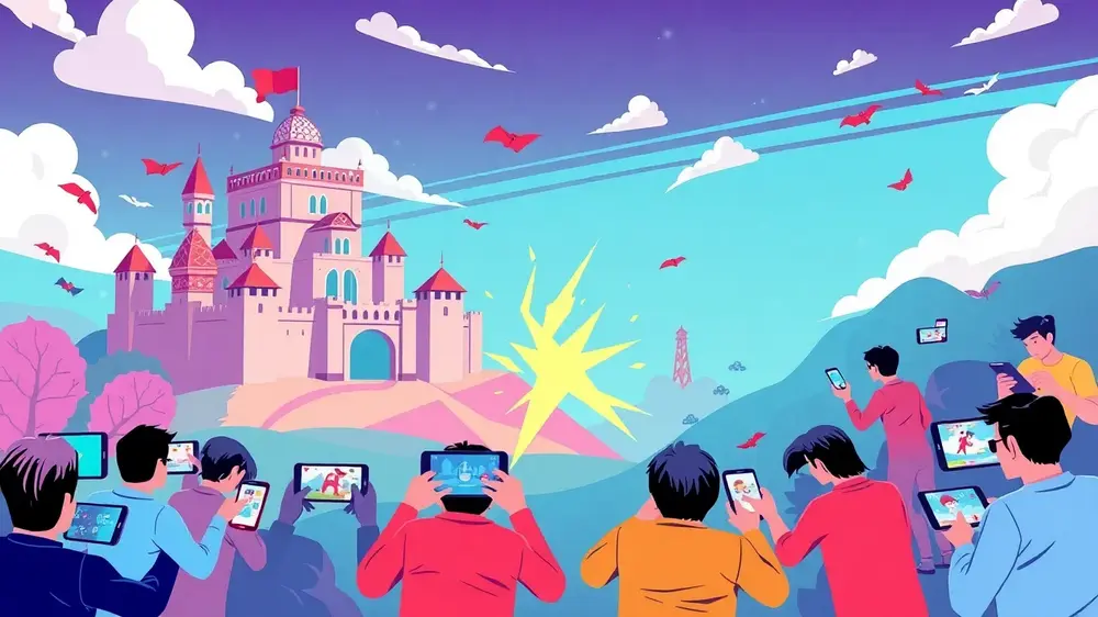 日本スマホゲーム市場における競争激化と生存戦略