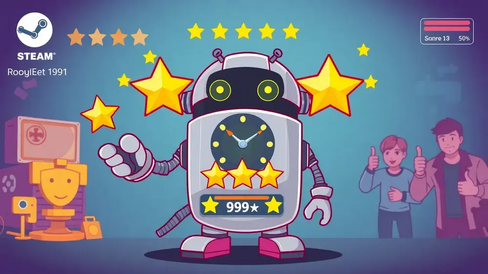Clockwork Cleanup đạt điểm đánh giá hoàn hảo trên Steam