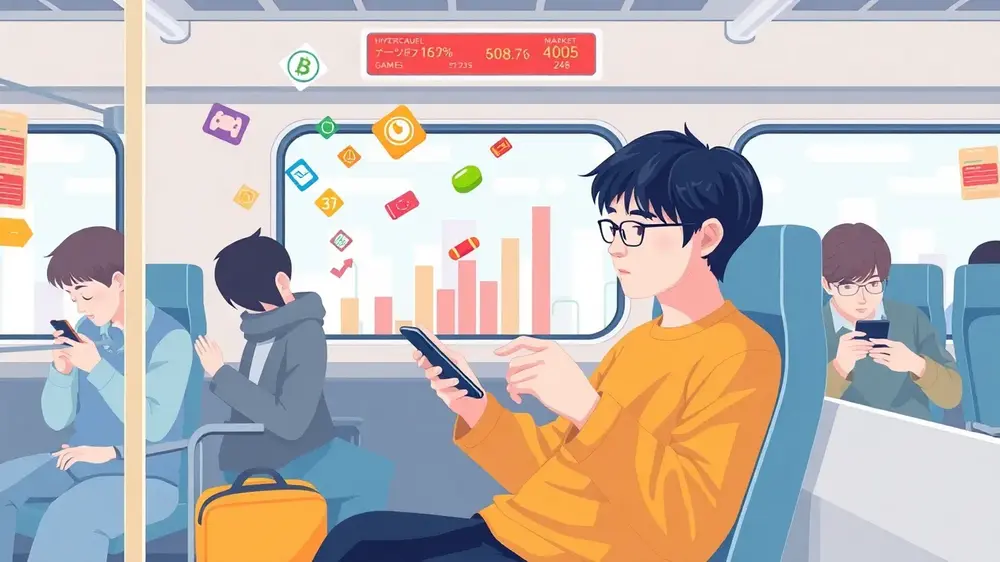 日本のハイパーカジュアルゲーム市場の急成長