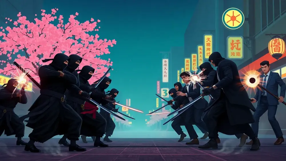 スマホRPG『忍者と極道』正式配信で新時代開幕