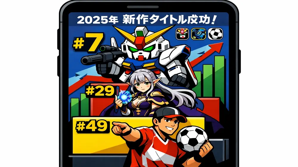 2025年新作タイトルの躍進