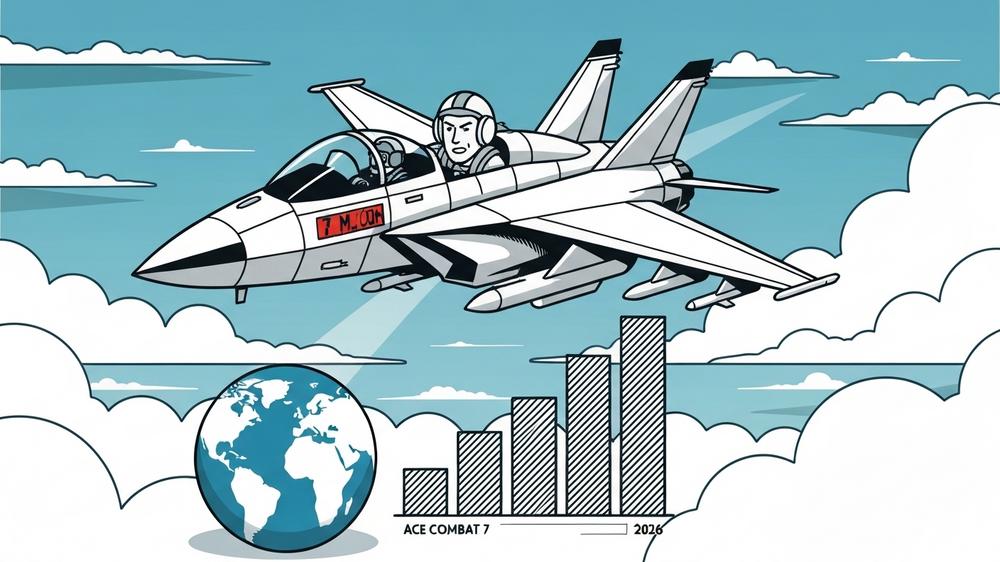 エースコンバット7が世界700万本突破の快挙