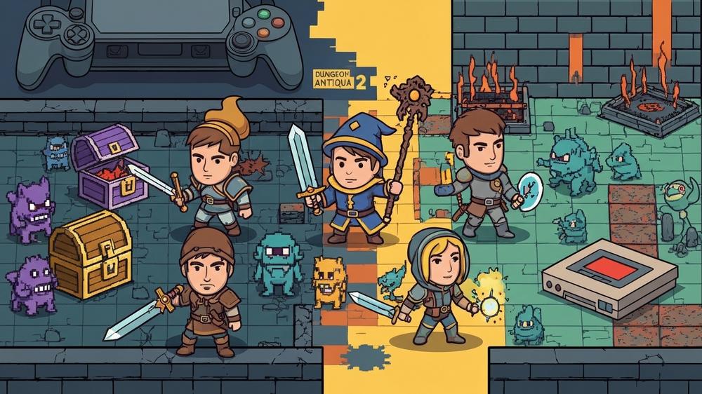 ダンジョンRPGの傑作Dungeon Antiqua 2が熱い