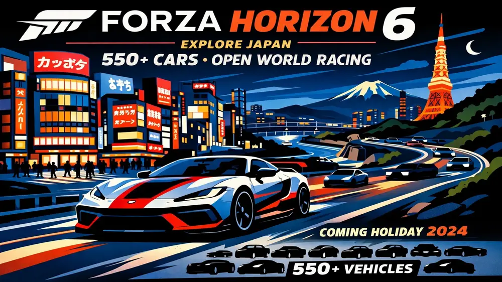 日本オープンワールドが魅力の『Forza Horizon 6』