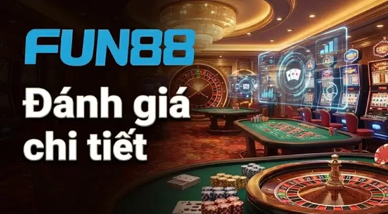Đánh giá chi tiết Fun88: Nền tảng giải trí trực tuyến uy tín 2026
