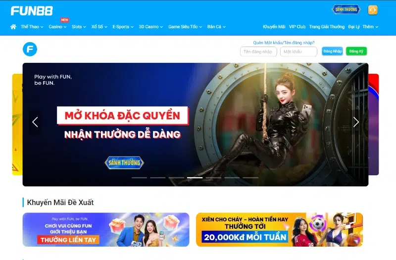 Trang chủ Fun88