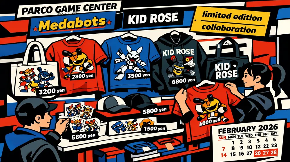 ゲームとアパレルの融合限定アイテム