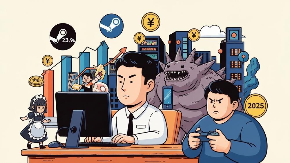 インディーゲーム市場が2025年度23.9%急成長