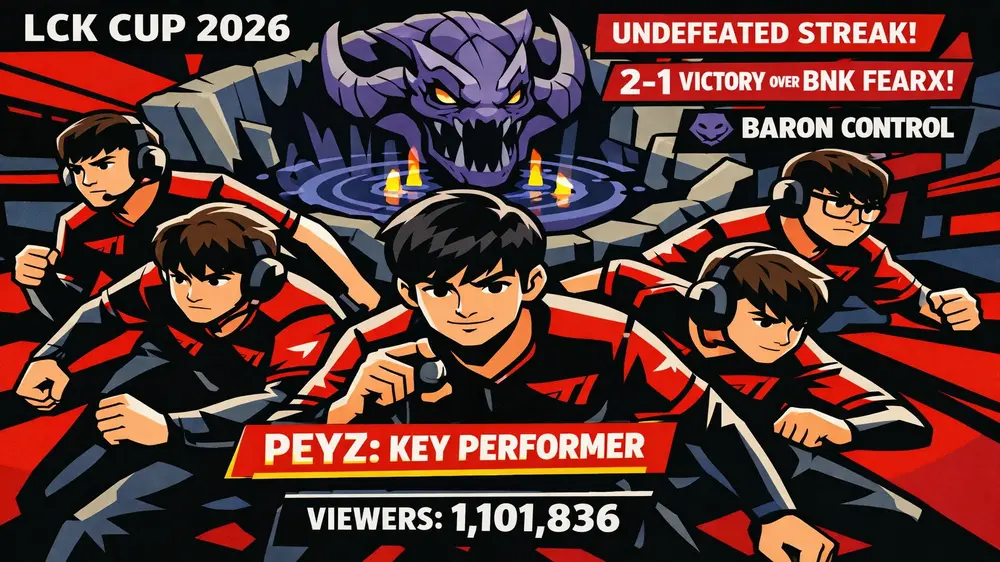 T1 bất bại tại LCK Cup 2026