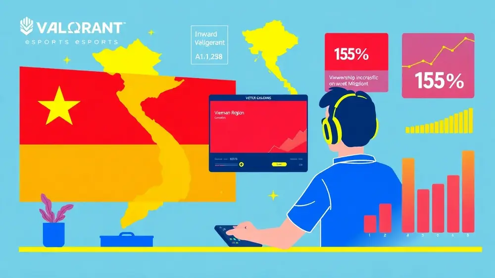 Người xem VALORANT Việt Nam tăng trưởng mạnh