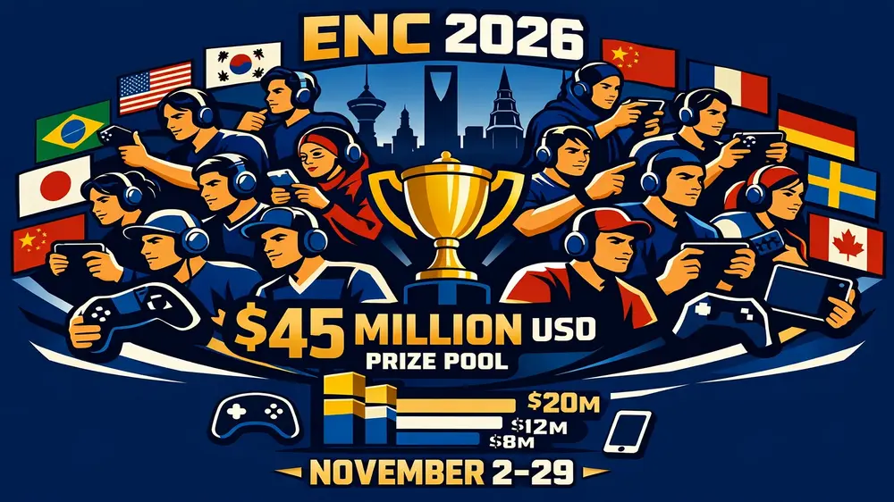 Giải đấu quốc tế ENC 2026 với quỹ thưởng khổng lồ