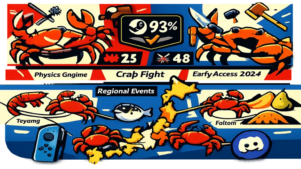 物理演算を活用した『カニノケンカ』の特徴と成功要因