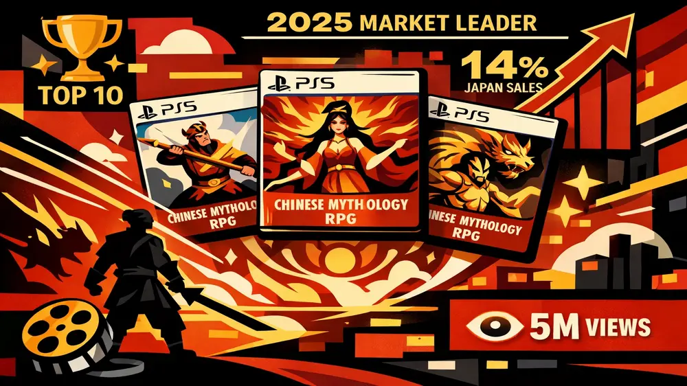 PS5向け中国神話ゲームの競争優位性