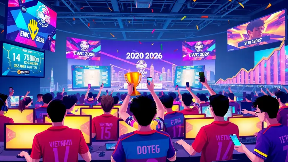 Esports Việt Nam trước lộ trình Road to EWC 2026