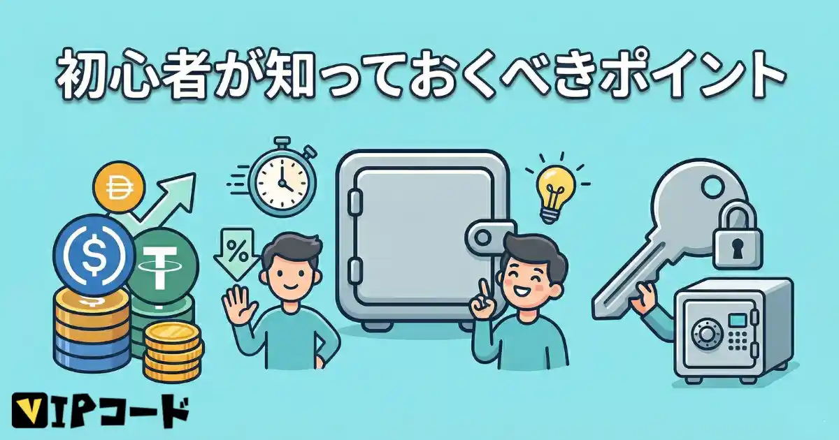 初心者が知っておくべきポイント