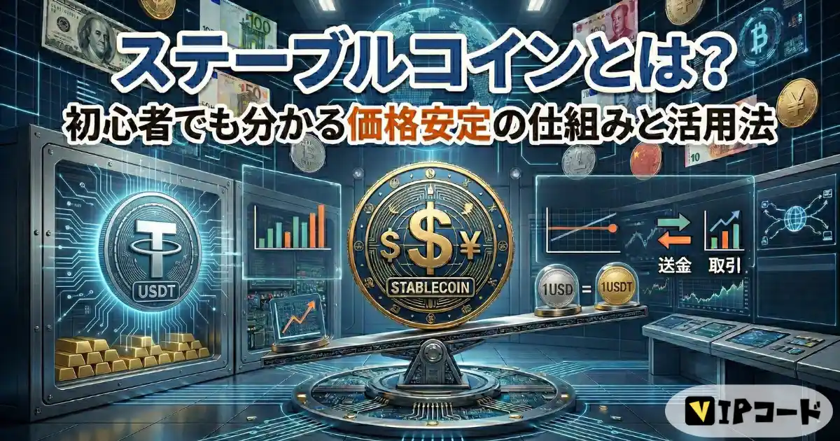 ステーブルコインとは?初心者でも分かる価格安定の仕組みと活用法